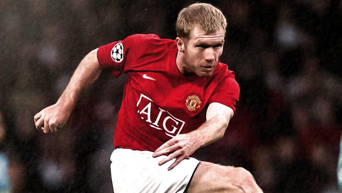 Paul Scholes là một trong những cầu thủ xuất sắc nhất của lịch sử câu lạc bộ Manchester United