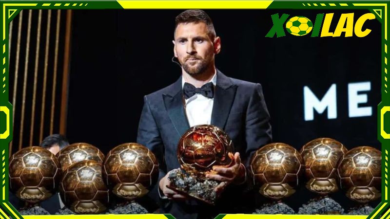 Lionel Messi đang là cầu thủ sở hữu nhiều Quả bóng Vàng nhất