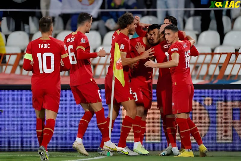 Serbia sẽ đối đầu với Tây Ban Nha tại Nations League